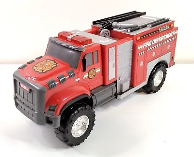 2013 Tonka Rescue Force Fire Department Truck With Lights & Sounds TESTED • $59.95