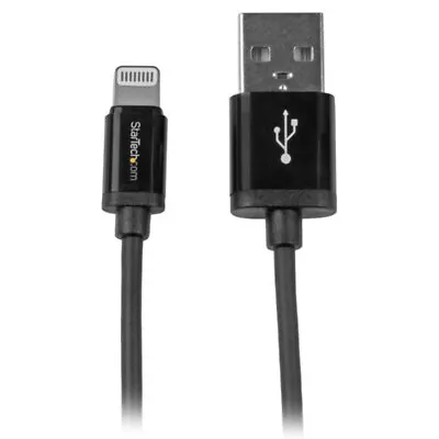 Startech USBLT1MB 1m Lightning To USB Cable - Black • $28.94