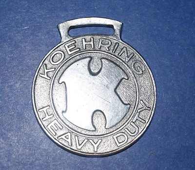 $16.50 • Buy AW-140- Koehring Heavy Duty Advertising Watch Fob, Construction Equipment