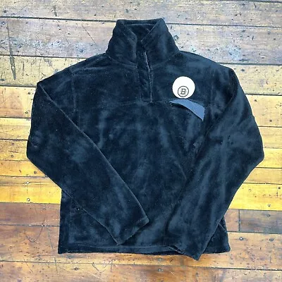 Boston Bruins Pullover Fleece Jacket Black Small • $30