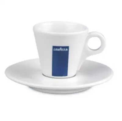 X1 Lavazza Espresso Cup & Saucer Italian Coffee Mug Barista Demitasse Expresso • £8.99