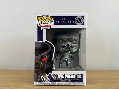 Funko POP Vinyl - Movies - The Predator - Fugitive Predator - #620 - Gun Metal • £17.49