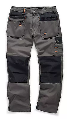 £29.95 • Buy Scruffs WORKER PLUS Work Trousers Graphite Grey (All Sizes) Men's Trade Workwear