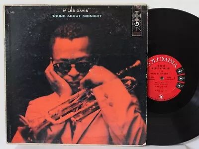 Miles Davis LP “Round About Midnight” ~ Columbia CL 949 ~ 6-Eye DG Mono 1A/1A • $36
