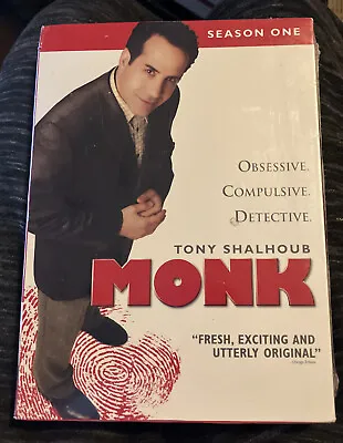 MONK Complete Season 1 One DVD Set-Brand NEW Sealed FREE Shipping • $12.74