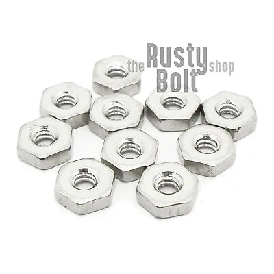#6-32 Hex Nuts A2 304 18-8 Stainless Steel • $4.84