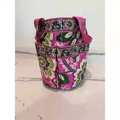 Vera Bradley Shower Caddy Tote Pink Floral Dorm Travel • $23