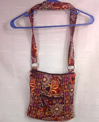 Vera Bradley Safari Sunset Hipster Crossbody Purse Bag Retired 2011 • $29.99