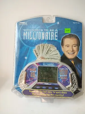 £14.31 • Buy 2000 Tiger Who Wants To Be A Millionaire Hand Held Game Sealed