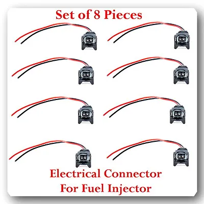 Set Of 8 Kit Electrical Connector For Fuel Injector Fits: Ford Lincoln Mercury • $26.75