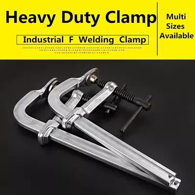 F Welding Clamps 160-300mm Industrial Quality High Quality Forged Steel • $85.98