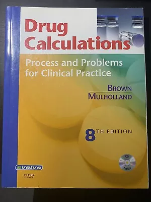 Drug Calculations : Process And Problems For Clinical Practice By Joyce L.... • $6