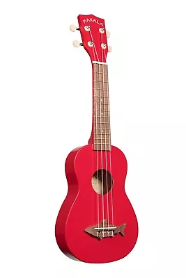 Kala MK-SS/RED Makala Shark Soprano Uke Red Sea • $45