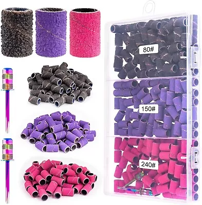 Sanding Bands For Nail Drill Sanding Bands Nail Drill Bits 210 Pcs Sanding Bands • $11.45