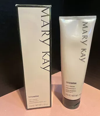 Mary Kay Timewise 3 In 1 Cleanser Normal To Dry Skin 4.5 Oz. 26940 PINK NEW • $30