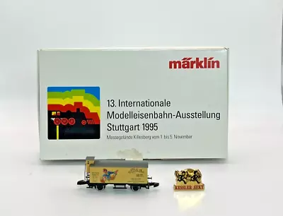 Z Scale Marklin 80205 13. Internationale Special Edition Freight Car With Pin • $49.99