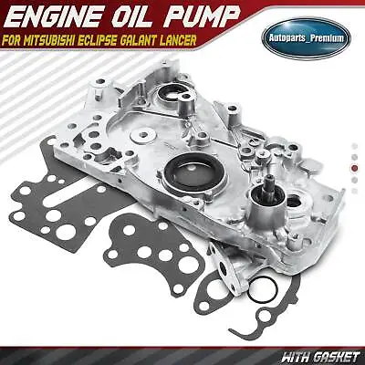 Engine Oil Pump For Mitsubishi Eclipse 06-12 Galant 04-12 Lancer 04-06 2.4L SOHC • $80.49
