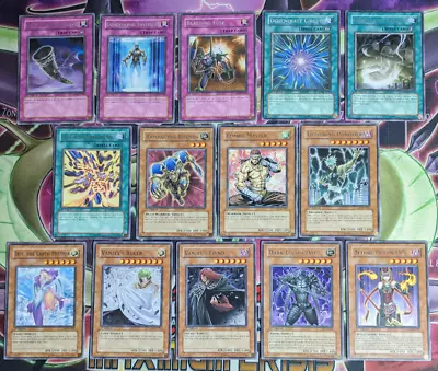 Yugioh Cyberdark Impact CDIP Complete 1st Edition 14-Card Rare Set NM! • £5.50