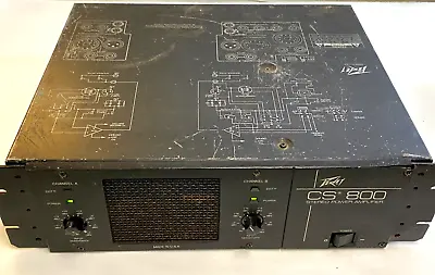 Vintage Peavey CS-800 Amp Power Amplifier Parts/Repair AS IS • $249.95