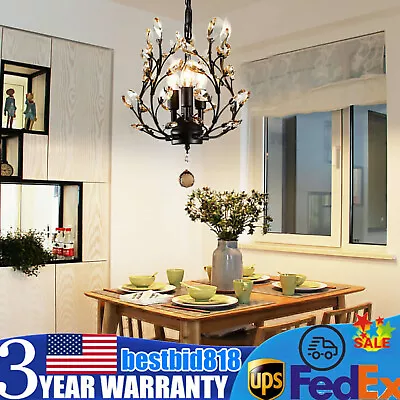 K9 Crystal Chandelier Light Hanging Lamp Living Room Bedroom Pendant Fixtures • $51.30