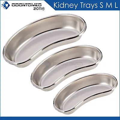 Dental Instrument Medical Surgical Kidney Bowl Tray Dish S/M/L (Choose) • $7.30