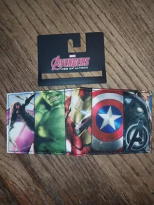 Bioworld Marvel Avengers Iron Man Bi-Fold Wallet • $12.95