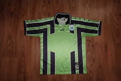 £71.99 • Buy Vintage Vfl Wolfsburg Puma T Shirt  1998-1999 Home Trikot Size Xl Very Good Cond