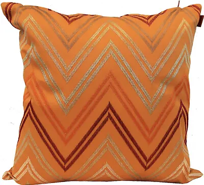 MISSONI HOME COTTON SATEEN  EMBROIDERED CUSHION COVER 16x16  40x40cm JAYLIN 59 • $98
