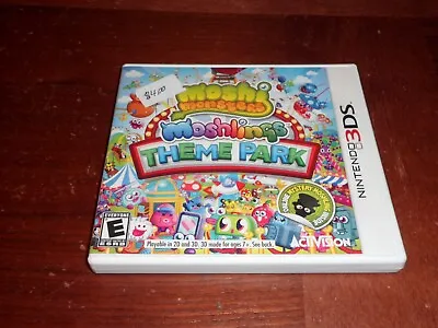 Moshi Monsters Moshlings Theme Park Game For Nintendo DS DSi 3DS Activision • $6.22