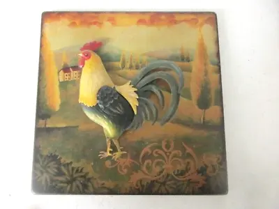 Rooster 3D Farm Themed Metal Hanging Decor • $4.99