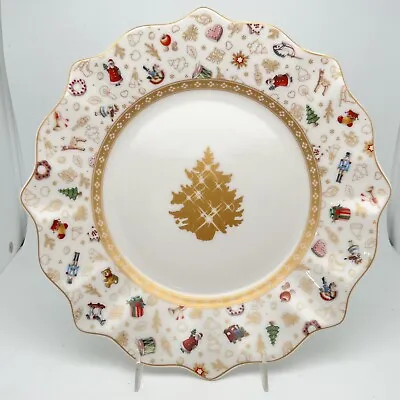 Villeroy & Boch Toy’s Delight 9 1/2  Anniversary Salad Plate Christmas Tree • $25