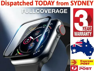 $6.88 • Buy For Apple Watch IWatch Series 2 3 4 5 6 SE 38 40 42 44mm Screen Protector AUS