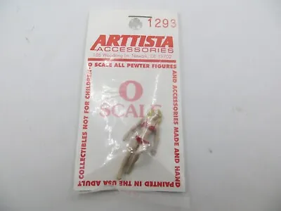 Arttista #1293 - Sunbather / Girl In Bikini Laying Down - O Scale Figure On30 • $7.50