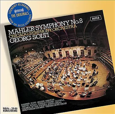 Mahler: Symphony No. 8 By Sir Georg Solti / Chicago Symphony Orchestra (CD... • £4