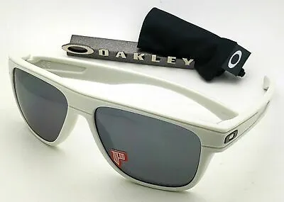 New OAKLEY Sunglasses BREADBOX OO9199-27 White Frames W/ Black Polarized Lenses • $239.99