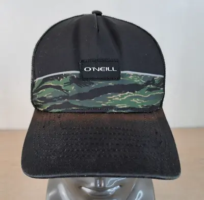 O'neill Adjustable Snapback Trucker/mesh Hat/cap Black Outdoor/surf/beach • $8.95