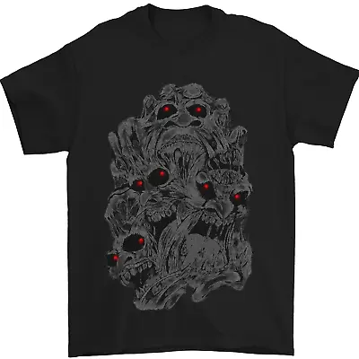 £8.49 • Buy Skull Disorder Heavy Metal Biker Gothic Mens T-Shirt 100% Cotton
