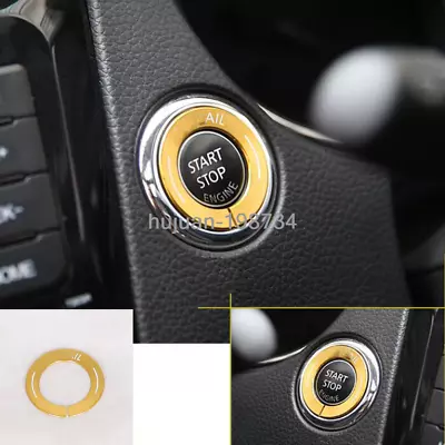 For Nissan X-Trail Rogue 2014 - 2018 Car Engine Start Stop Button Ring Cover • $15.34