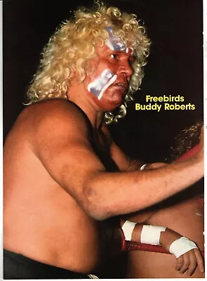 Wccw World Class Championship Wrestling Mag Page Pinup (1985) Buddy Roberts • $6.99