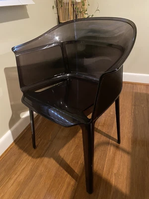 $102.50 • Buy Kartell Papyrus Chair Transperant Smoke Brown
