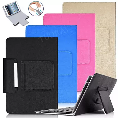 For Samsung Galaxy Tab A9+ A8 S9 FE S8 S7 S6 Lite Universal Leather Case Cover • $22.55