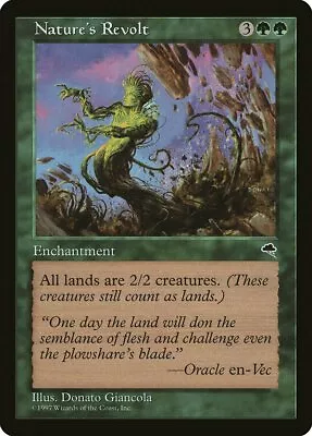 Nature's Revolt Tempest NM Green Rare MAGIC THE GATHERING MTG CARD ABUGames • $5.19