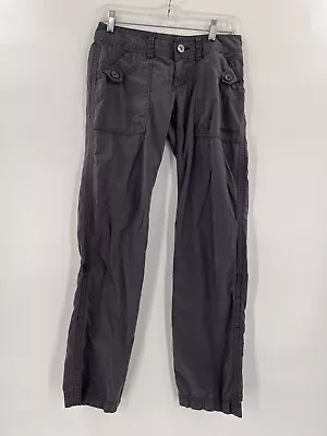 Marmot Womens Ginny Convertible Hiking Cargo Pants Straight Leg Size 2 GRAY • $18