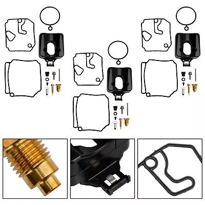 3X Carburetor Carb Rebuild Kit  For Yamaha 2 Stroke 40HP 50HP Outboard Motor T9 • $21.68