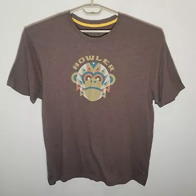 Howler Brothers El Mono Mayor Select T Shirt Mens 2XL Brown Monkey Bros Aztec • $19.99