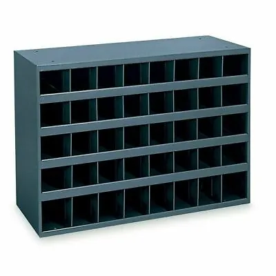 Metal 40 Hole Storage Bolt Bin Cabinet Compartment Nuts Bolts Fasteners Screws • $200