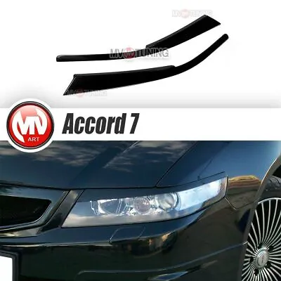 Front Eyelids Eyebrows Headlights Covers For Acura TSX 2003-2008 CL CM Models • $24.90