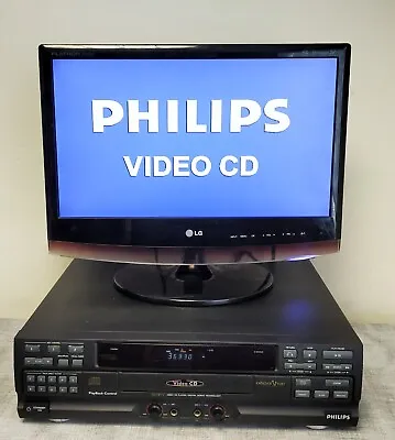 Philips CD787V Video CD Player Karaoke - Working • £29.95