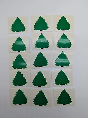 Mrs Grossman CHRISTMAS HOLIDAY Christmas Tree / Pine Tree (Lot Of 15) • $7.40