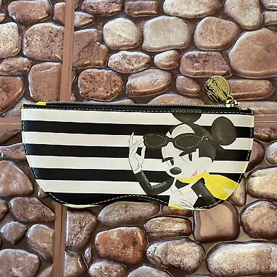 Disney Store Minnie Mouse Signature Black/Yellow Pencil Case W/ Accessories • $9.50